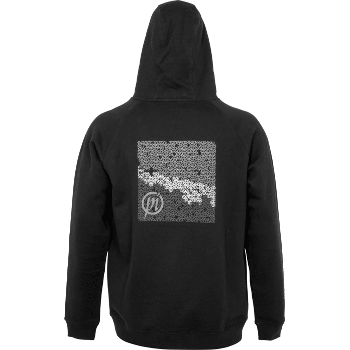 Preston Black French Terry Hoodie L – Bild 4, Hoodie, Kapuze, Schwarz, Rückenprint, Muster
