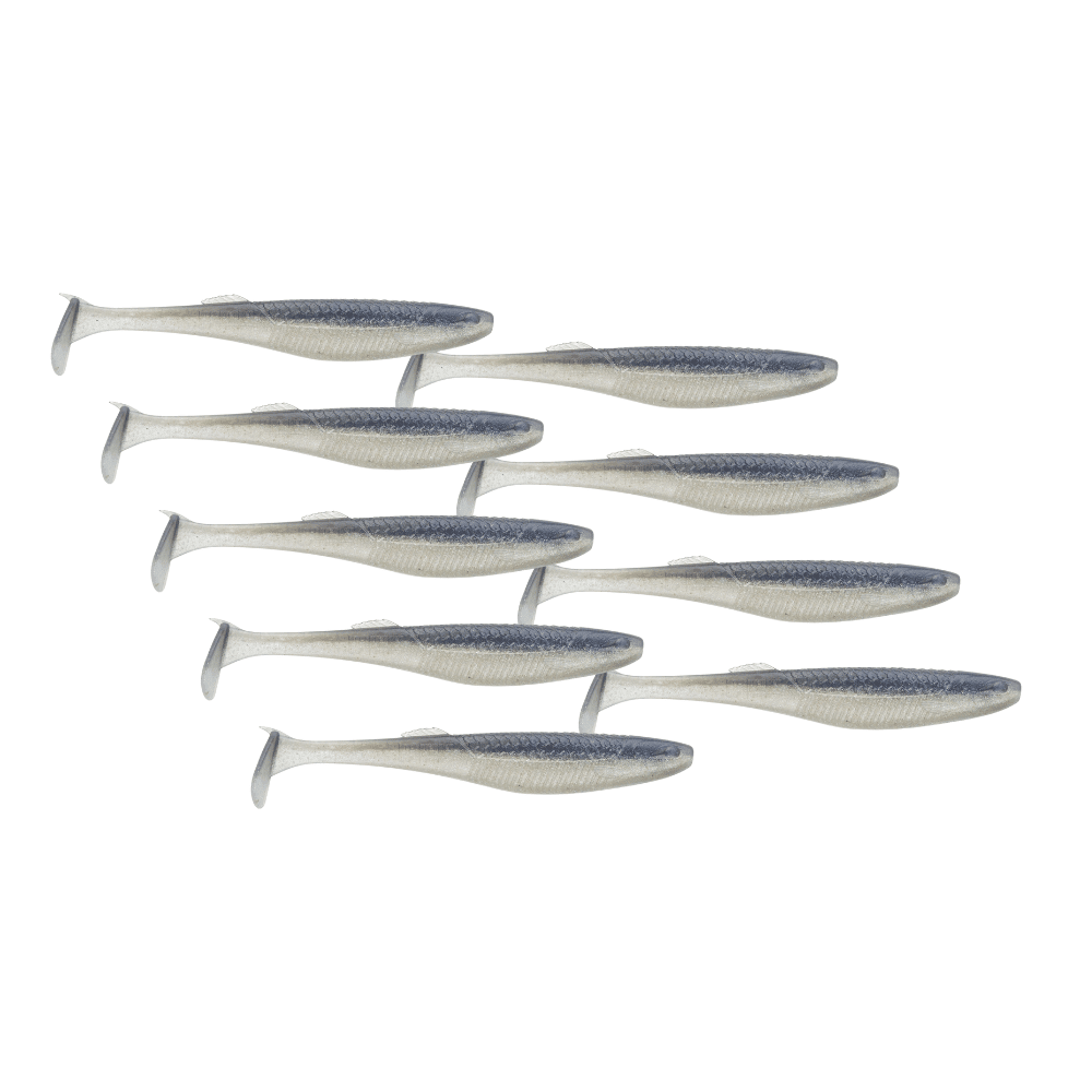 Rapala Crushcity The Kickman 7,5cm Pro Blue Red Pearl 9 stuks