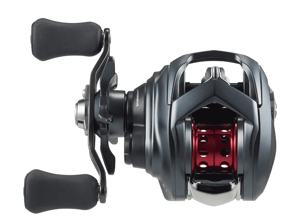 Angeln Rolle, Kreiselrolle, Flugrolle, Metallgehäuse, Roter Bremse