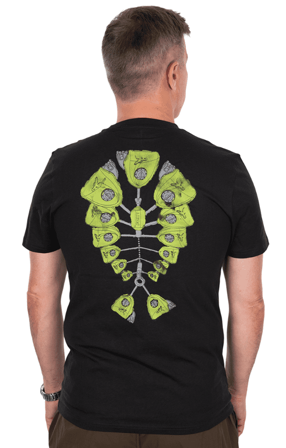 Fox Indicator T-Shirt Green S – Bild 2, T-Shirt, Rückenmotiv, Gloi-Print, Schwarz, Köpfinhalt?