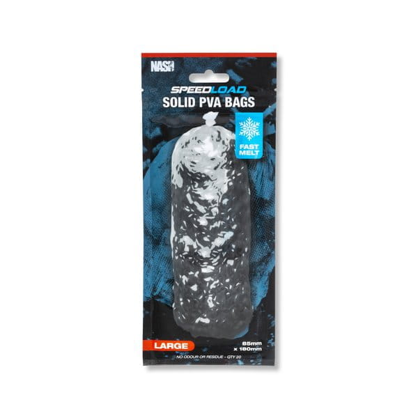Nash-Speedload-PVA-Bags-Fast-Large Borsa Nash Speedload in PVA solido a fusione rapida grande