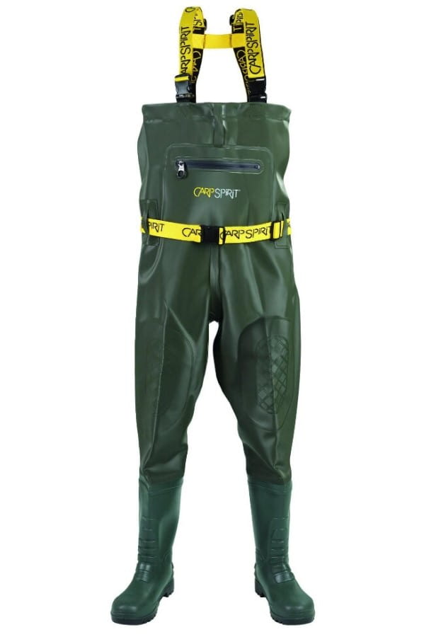 Fishing Pond Pants, Fishing Chest Waders, Men Waterproof Full Body Rain Suit  with Non-Slip Rubber Boots, Thick Waders One-Piece Hooded Fishing Suit,Black,EU44  : : Sports & Outdoors