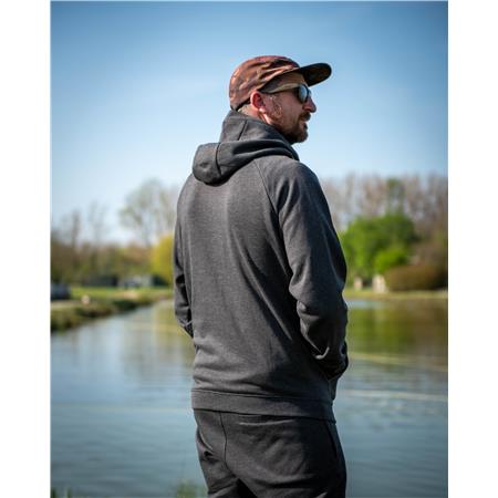 Hooded sweatshirt, Hoodie, Sweatshirt, Fleece, Dark gray