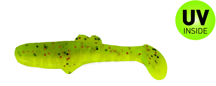 Relax Montana Shad 10.5cm Fluorescent Yellow / Green-Glitter 3 Pieces Relax Montana Shad 10.5cm Fluorescent Yellow / Green-Glitter 3 Pieces