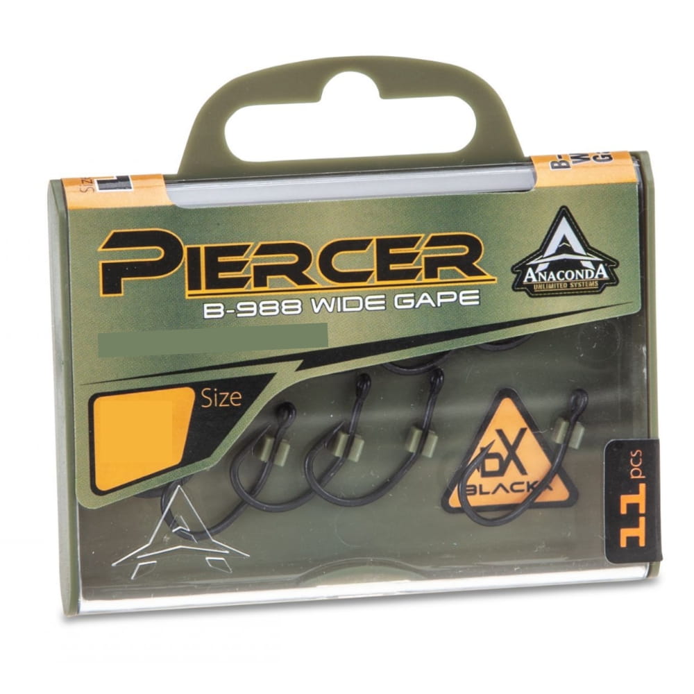 Anaconda Piercer Power Carp C4 Barbless Maat 06 Anaconda Piercer Power Carp C4 Barbless Maat 06
