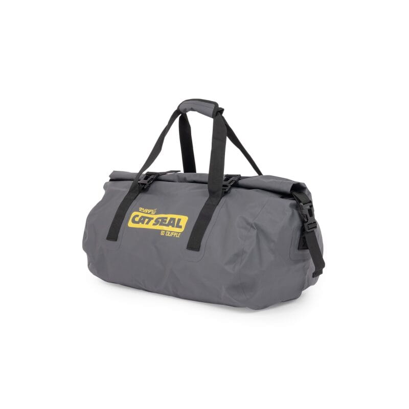 Black Cat Cat Seal Waterproof Seesacktasche 60 Liter, Duffle bag, Grey, Rolled top, Carry handles, Shoulder strap