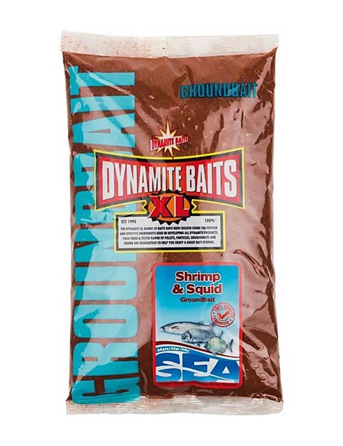 Dynamite Baits Sea Groundbait 1kg, Shrimp & Squid