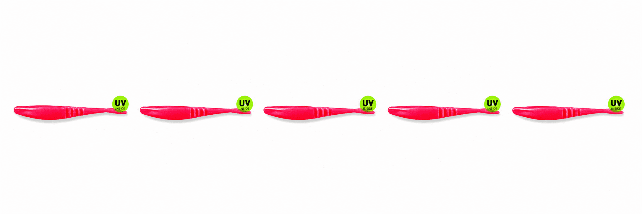fishing lure, soft plastic, pink, fishing bait, UV inside