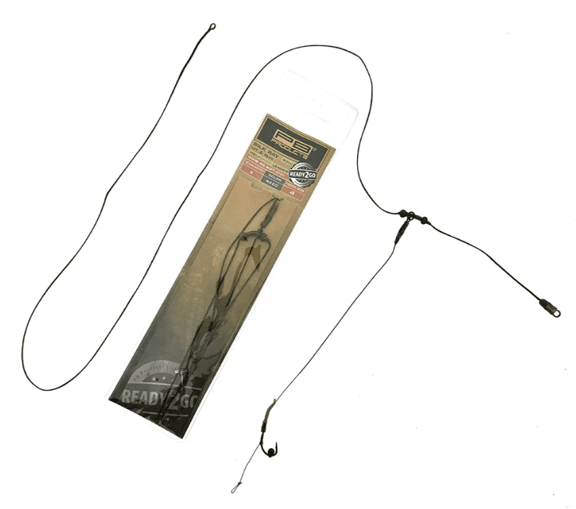 PB Products R2G Heli Shot Rig Leader 90 0,3g Méret 4 Weed 2 darab Zubehor, Riemen