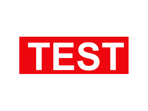 test, rot, rechteck, logo, banner