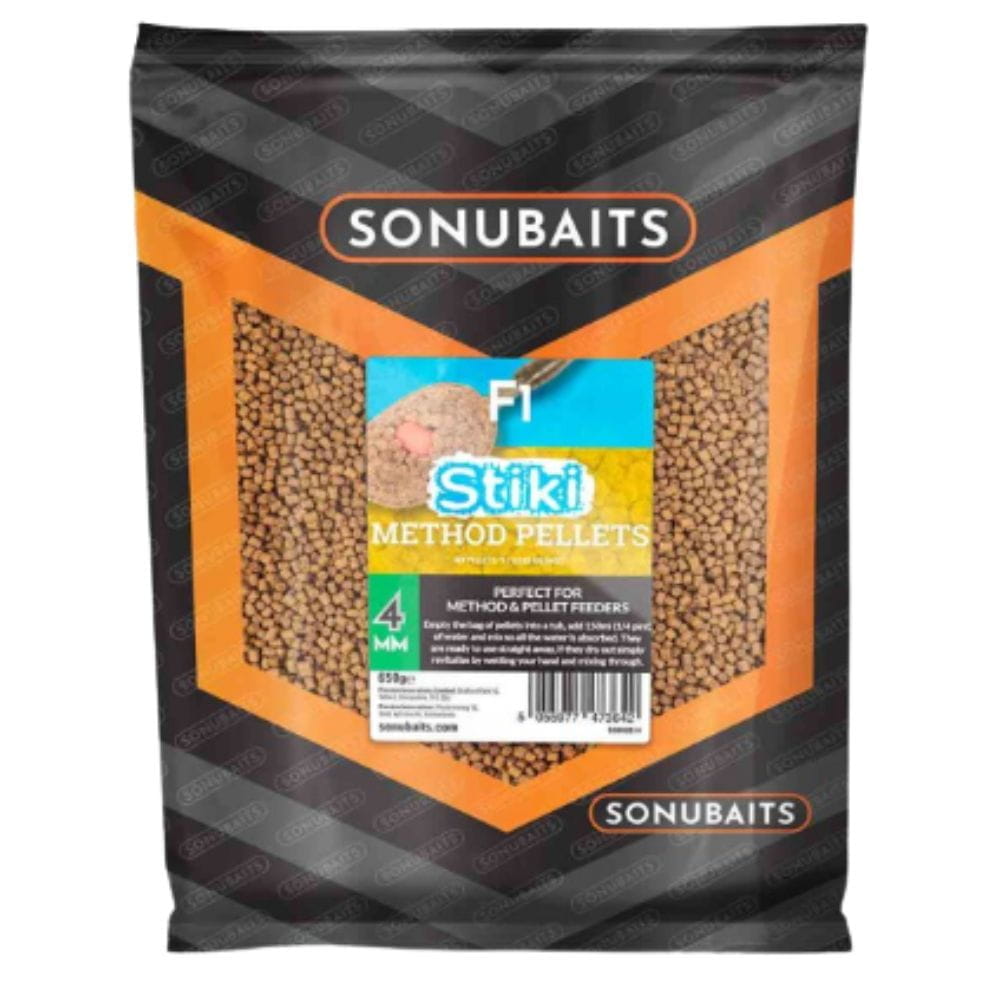 Sonubaits-Stiki-F1-Method-Pellets-4mm Sonubaits Stiki F1 Methodepellets 4 mm 650 g