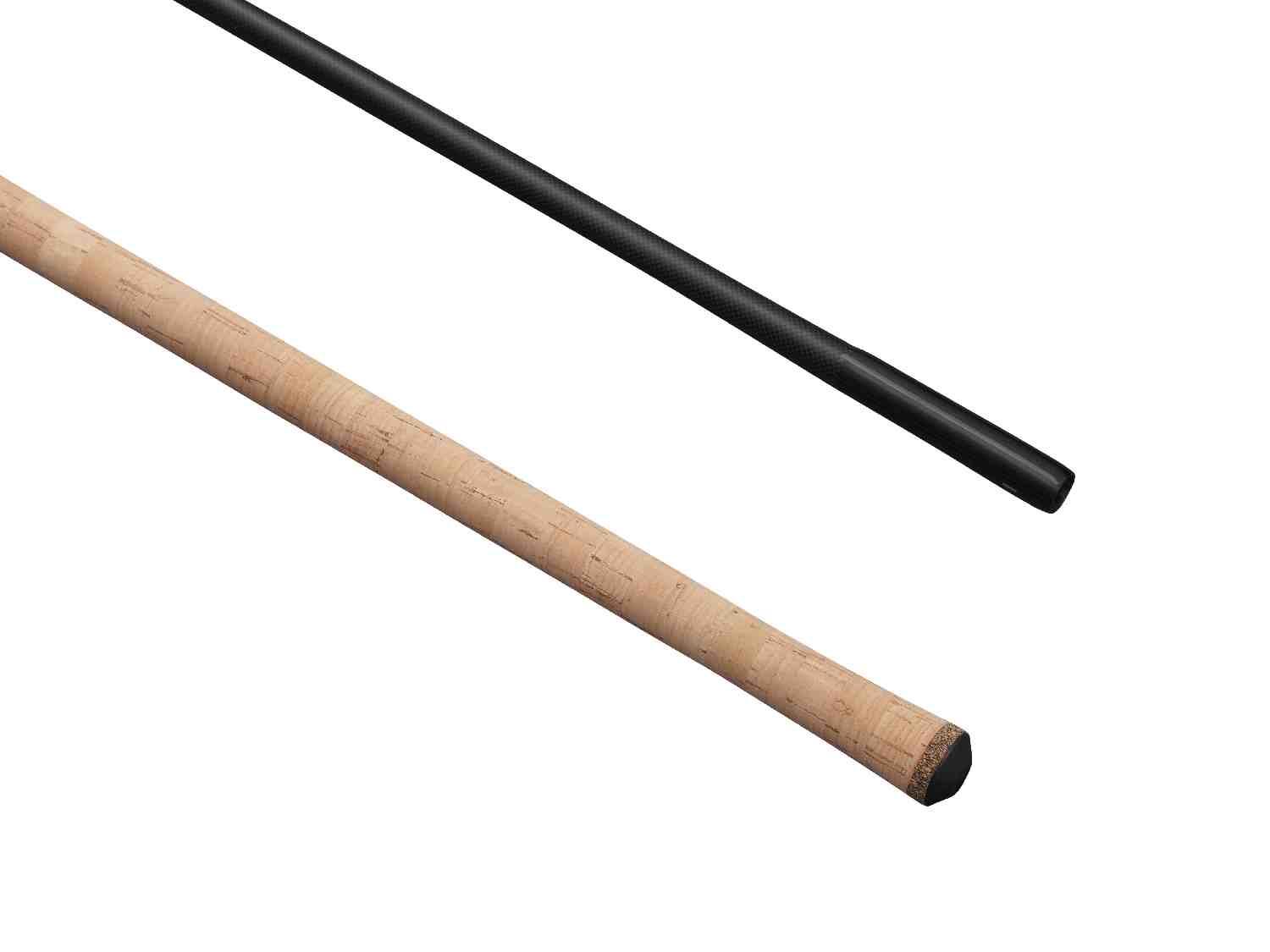Stöckchen, Korkgriff, Schwammstiel, Schreibgriffel, Schwarz/Beige