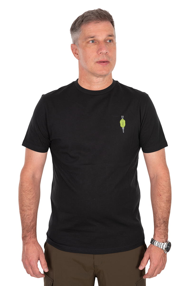 Fox Indicator T-Shirt Green XL – Bild 5, T-Shirt, Schwarz, Rundhals, Kurzarm, Kleines Logo