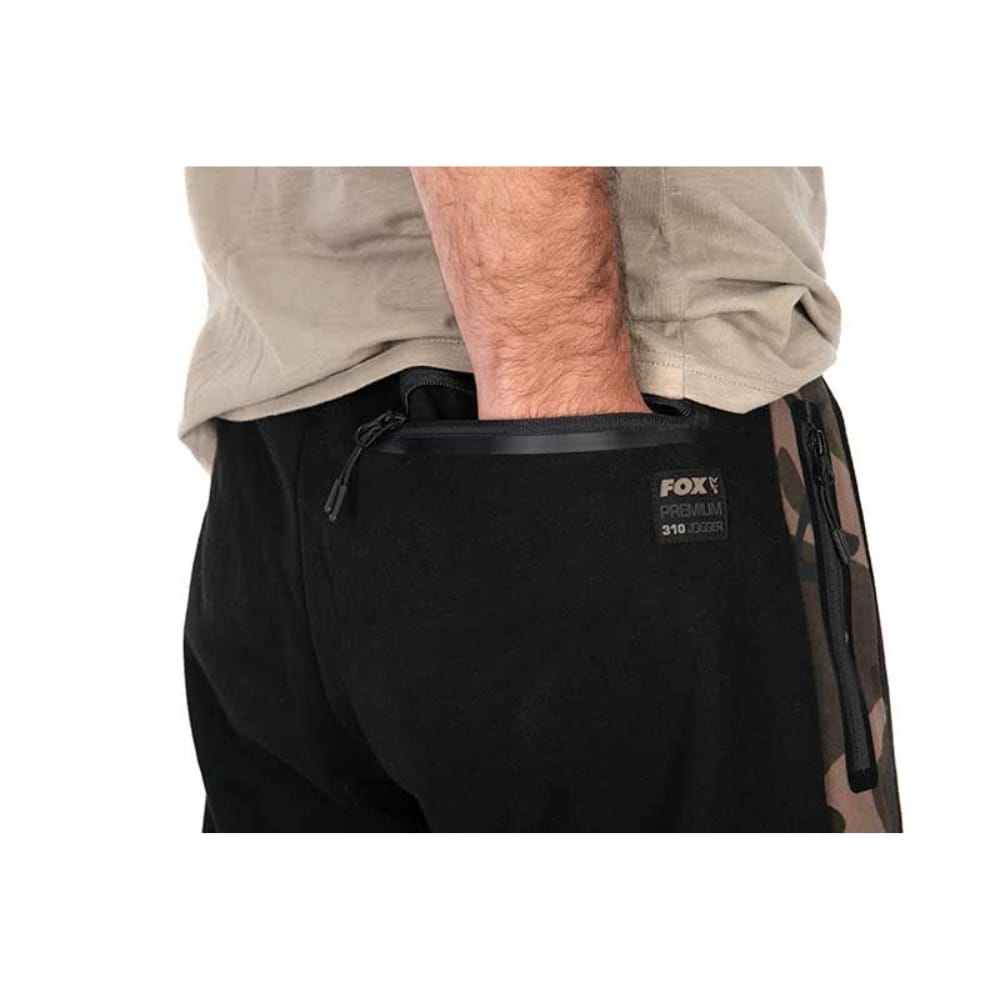 Fox Premium 310 Joggers Black / Camo Large Fox Premium 310 Joggers Black / Camo Large