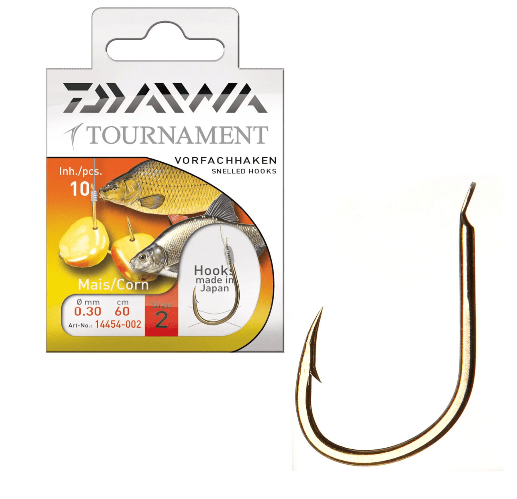 Daiwa Tournament Cârlige pentru porumb mărimea 6 10 bucăți Elektronik, Hardware, Haken, Fische, Rauchrohr