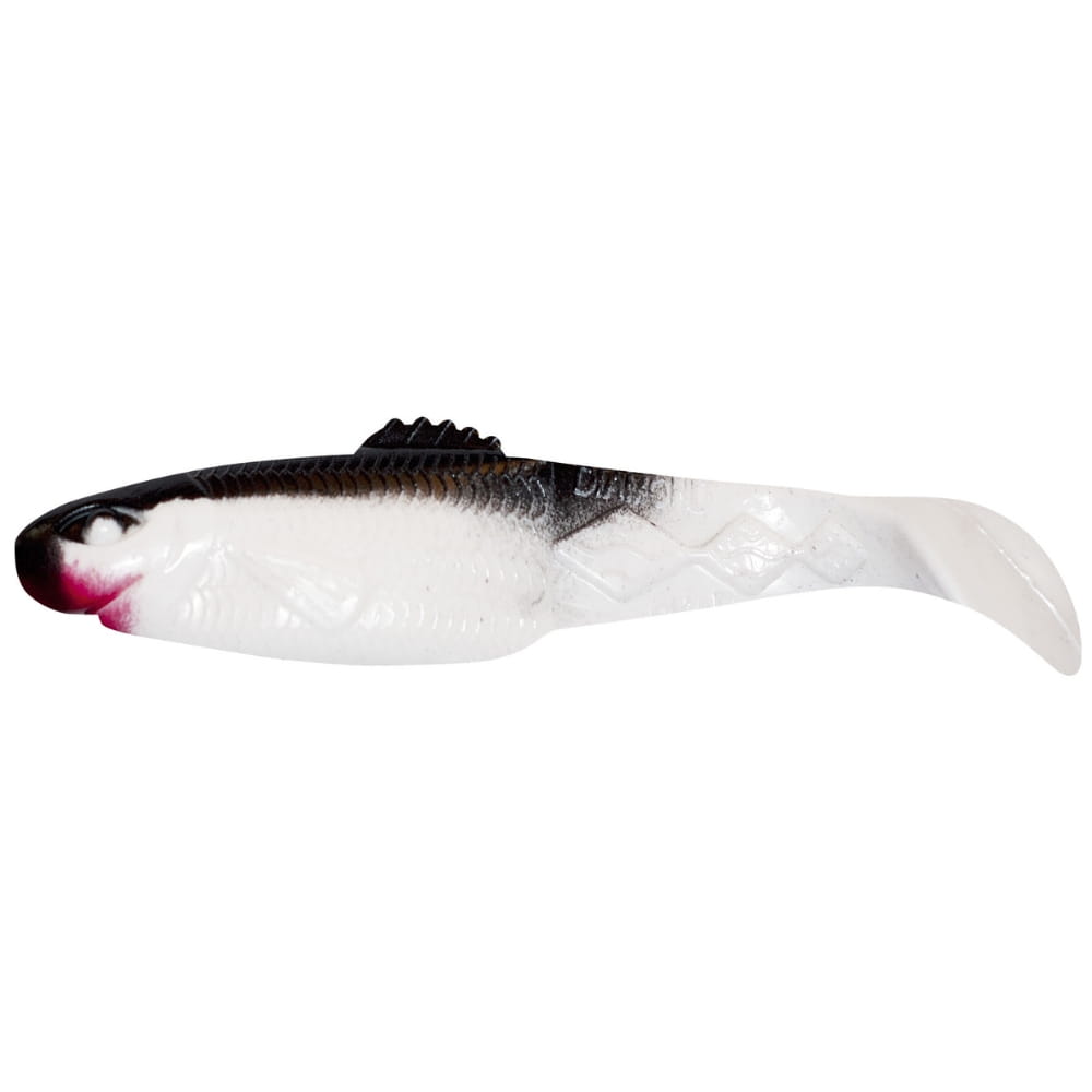 Relax Diamond Shad 13.5 cm (5") Pure White Black 5 Pieces Tier, Fische, Leben im Meer, Hering