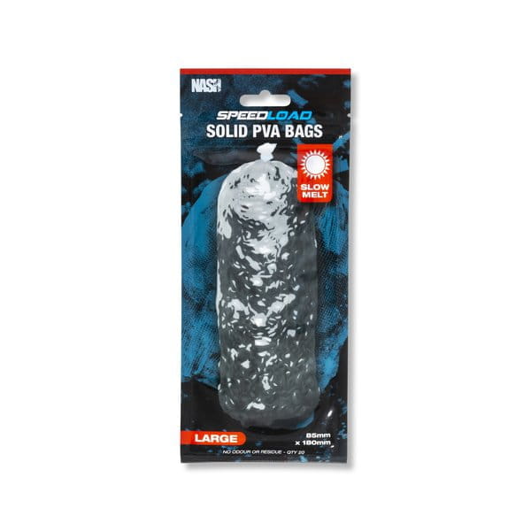 Nash-Speedload-PVA-Bags-Slow-Large Borsa Nash Speedload in PVA solido a fusione lenta piccola