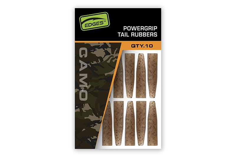 tail-rubbers, powergrip, camouflage, brown, soft-plug