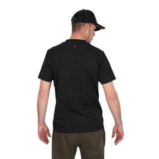 T-Shirt, Kurzarm, Schwarz, Rundhals, Casual
