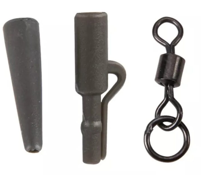 Anaconda 360° Flex Ring Swivel Safety Clip Kit Green 5 pieces