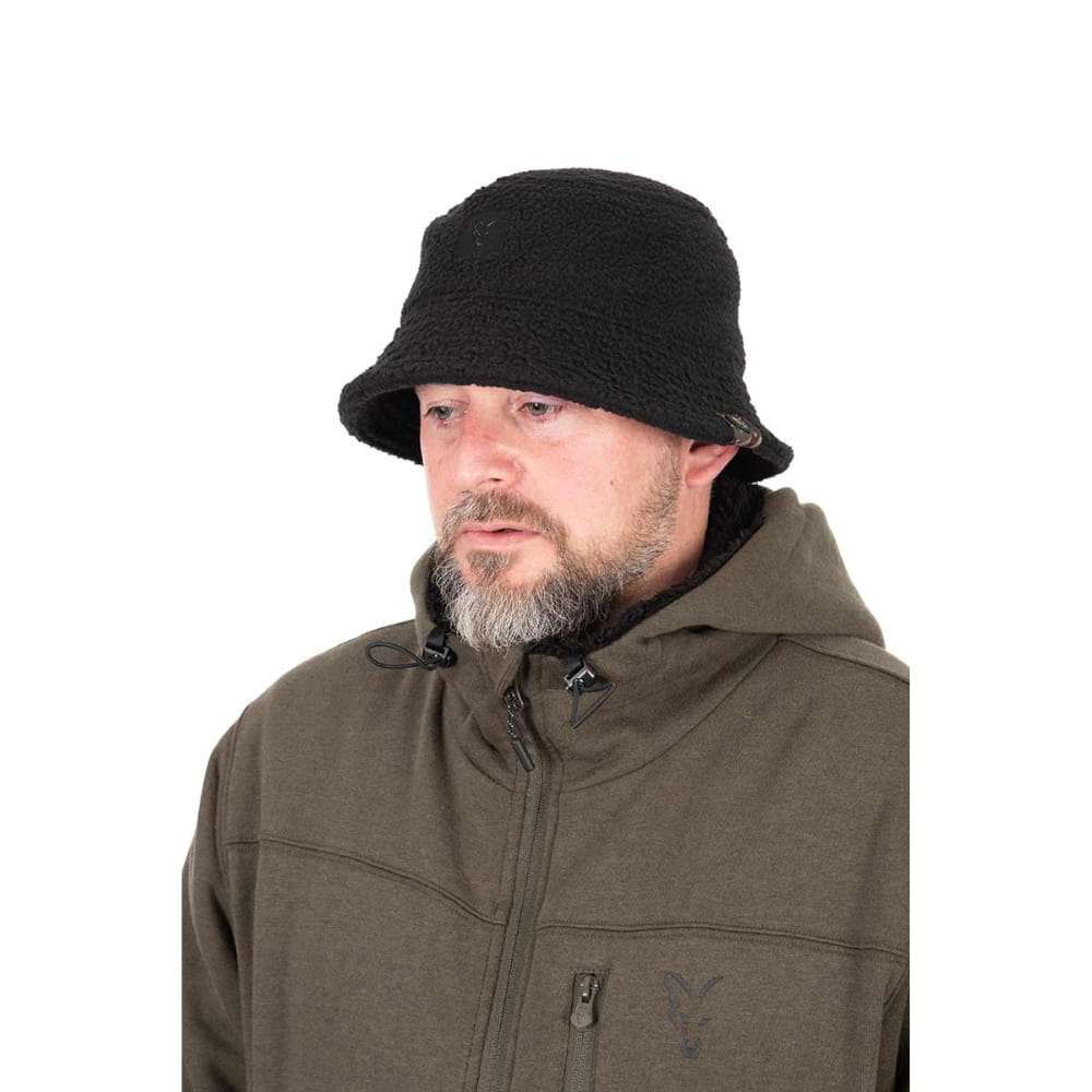 Fox Sherpa Bucket Hat Black Fox Sherpa Bucket Hat Black