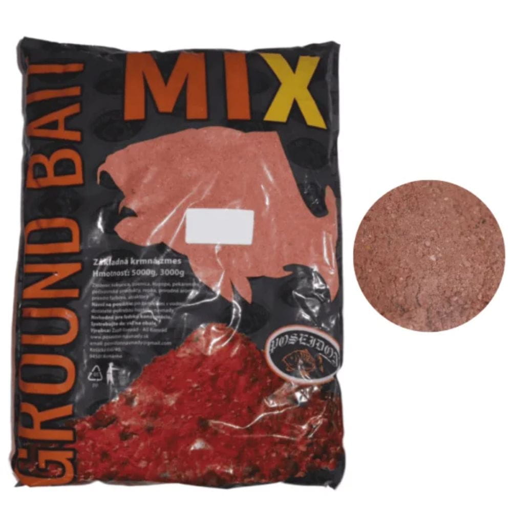 Poseidon Mélange d'amorçage Erdbeere 1 kg Puder