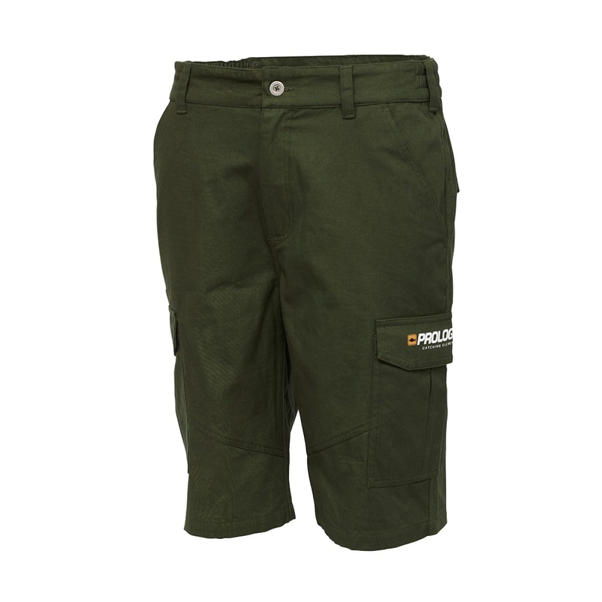 Shorts, Cargo, Oliv, Knielang, Taschen