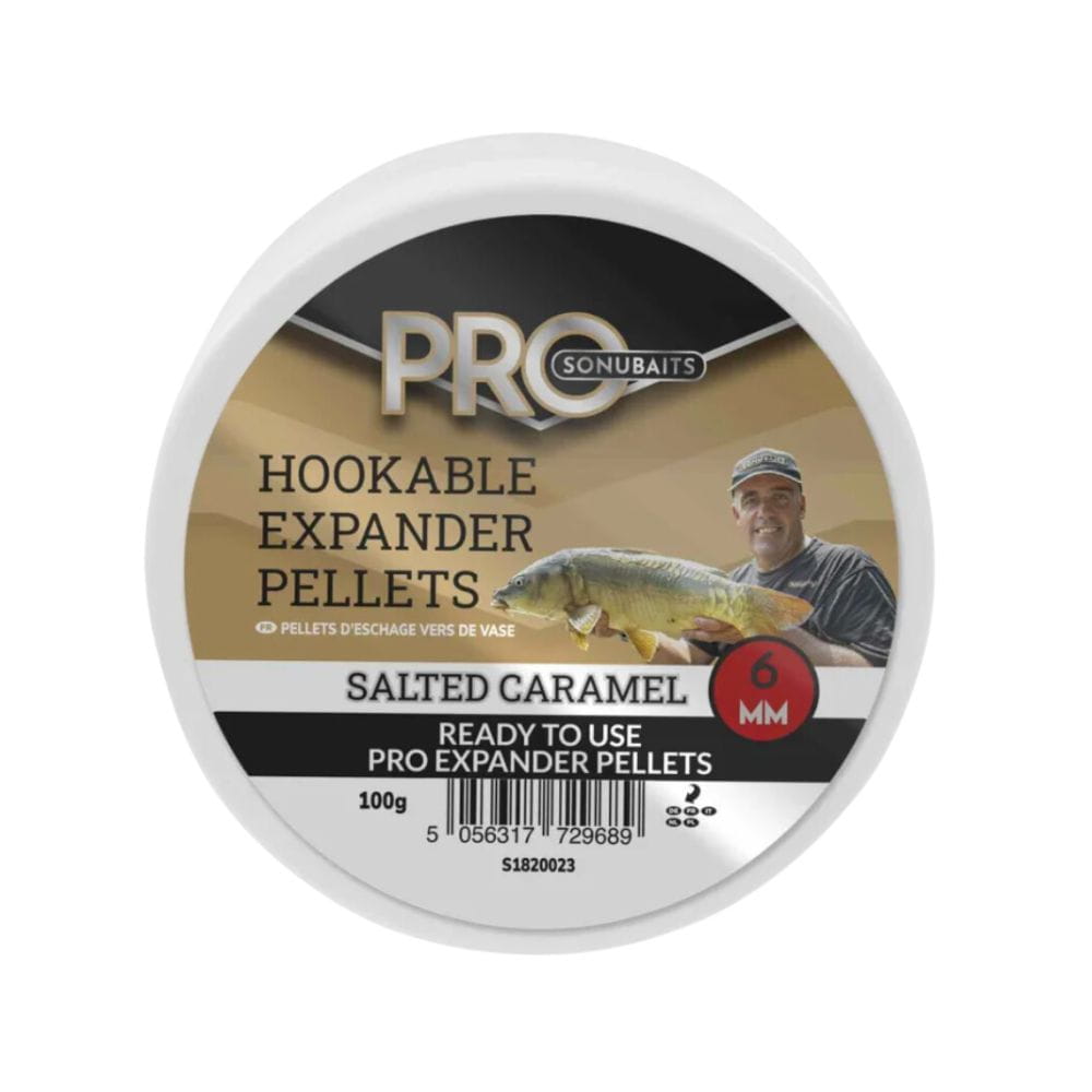 Sonubaits Hookable Pro Expander Pellets Salted Caramel 6 mm