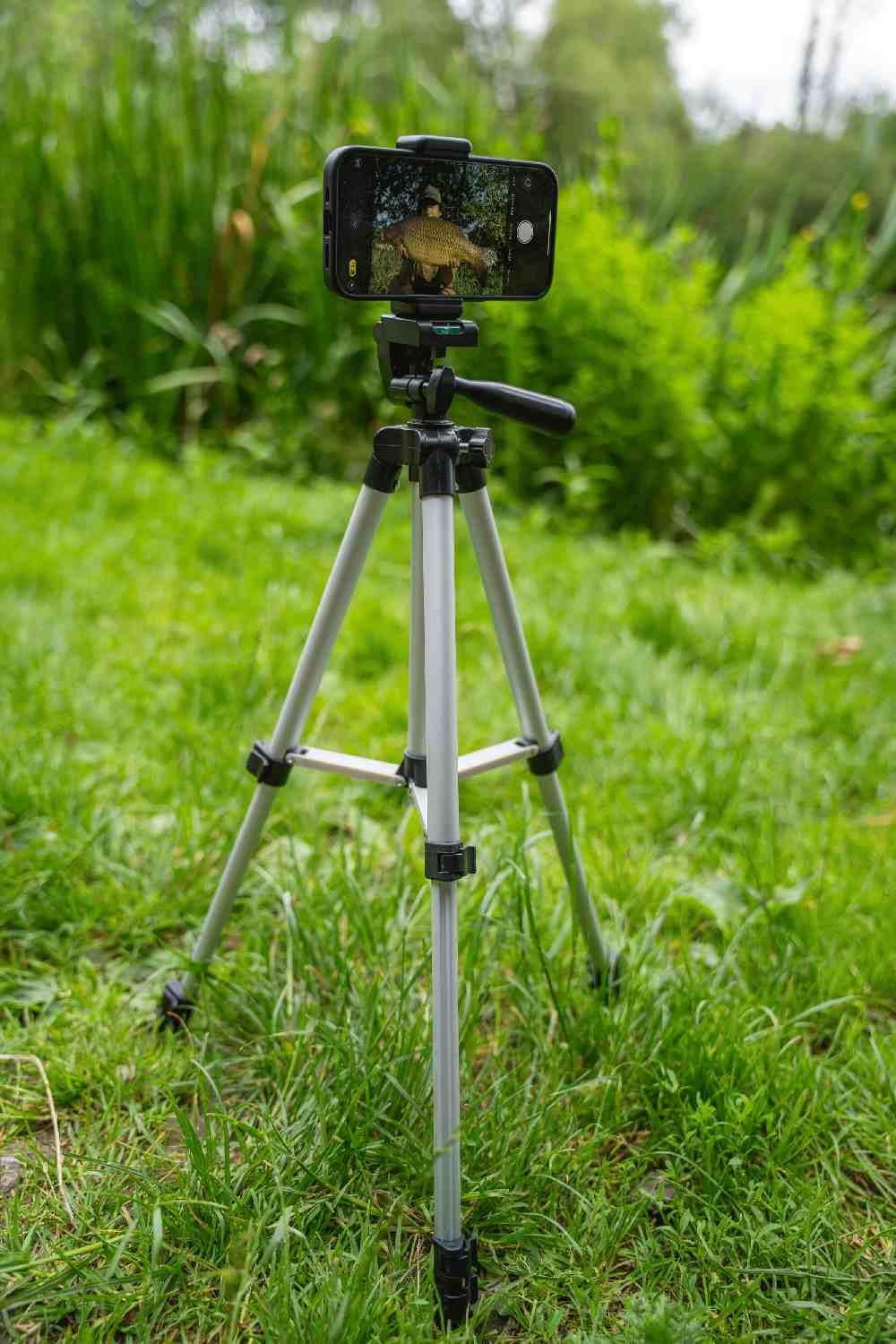 Korum Selfie Tripod – Bild 2, Stativ, Telefonhalter, Smartphone-Halter, Dreibein-Stativ, Outdoor-Tripod