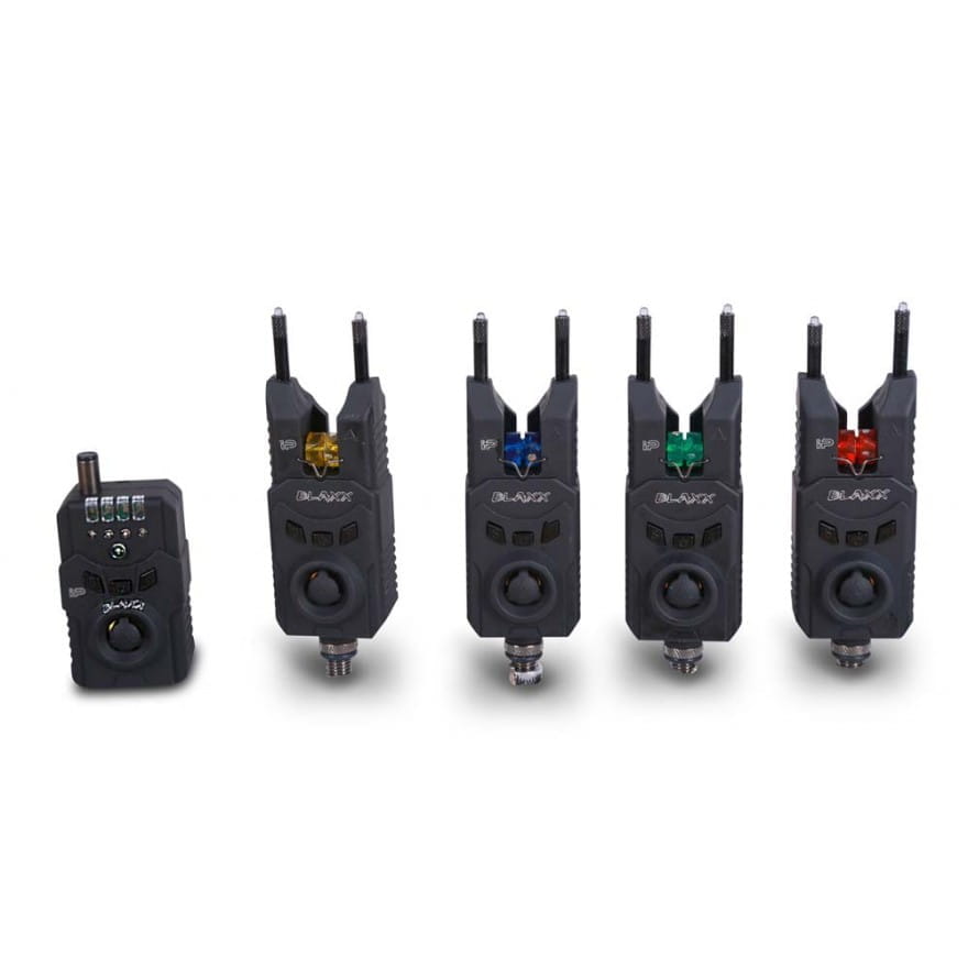 Anaconda_red_green_blue_yellow_2046400 Anaconda Blaxx iP 4 + 1 Bissanzeiger Set Červená Zelená Modrá Žltá