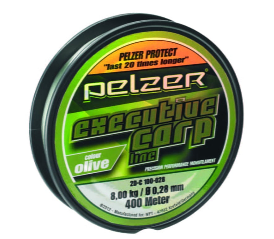 Pelzer Executive Carp Line 0,35mm 12,5kg 1200m Olivgrün