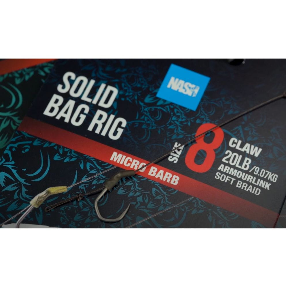 Nash Solid Bag Rig Veľkosť 4 Bez protihrotu Nash Solid Bag Rig Veľkosť 4 Bez protihrotu