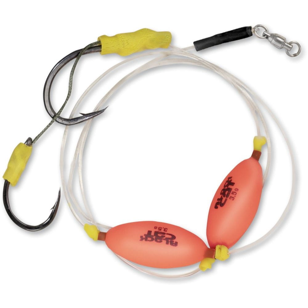 Black Cat Micro U-Float Rig 2,0 m 2 Haken 8/0+1/0