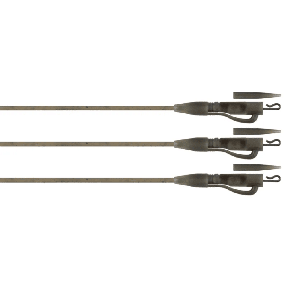 Fox Edges Naturals Tubing Leadclip Ready Rigs Méret 7 Besteck, Waffe