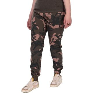 Hose, Kunstleder, Kaki, Camouflage, Jogging