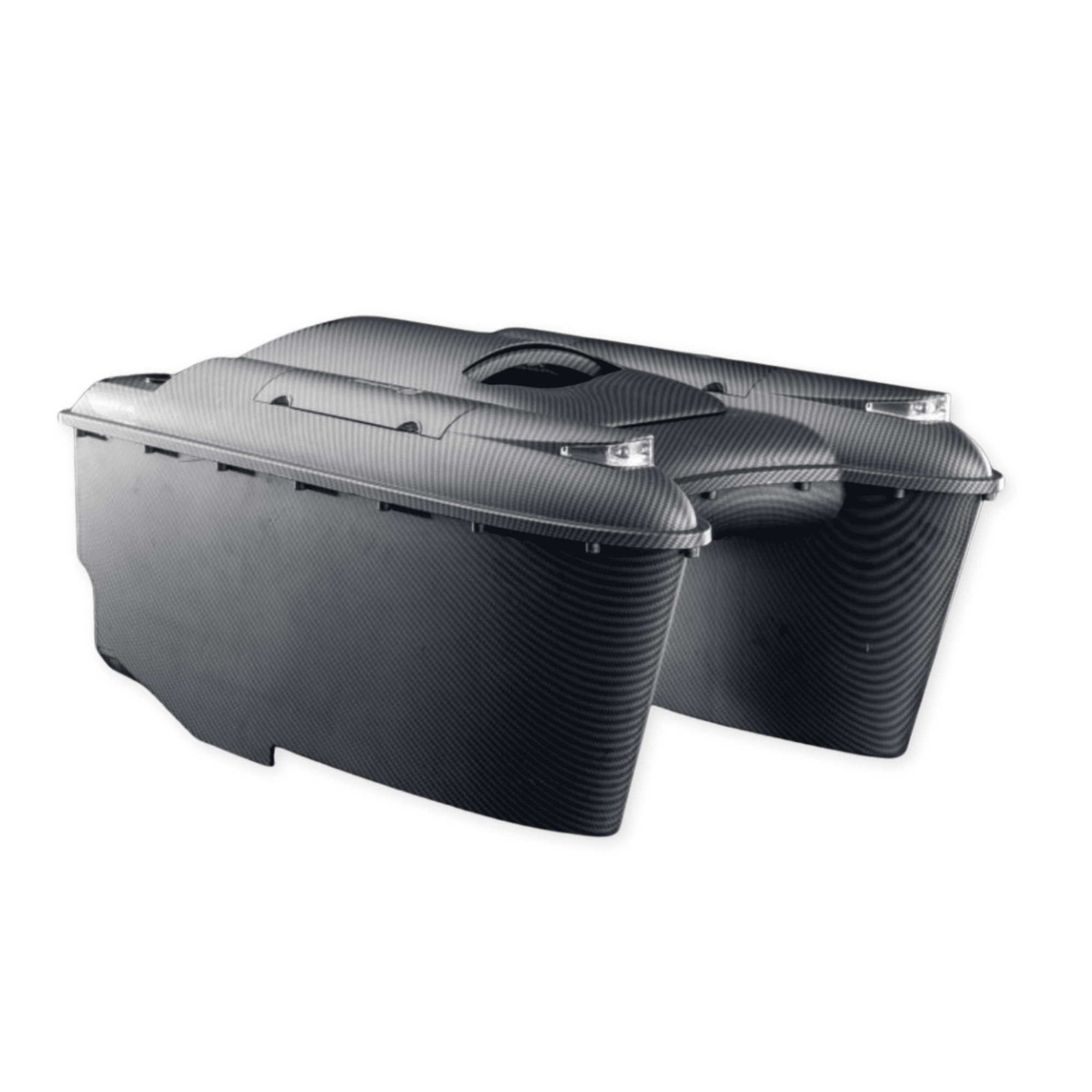 Kofferraumboxen, Kunststoffboxen, Doppelbox, Kofferraum-Aufbewahrung, Gepäckboxen