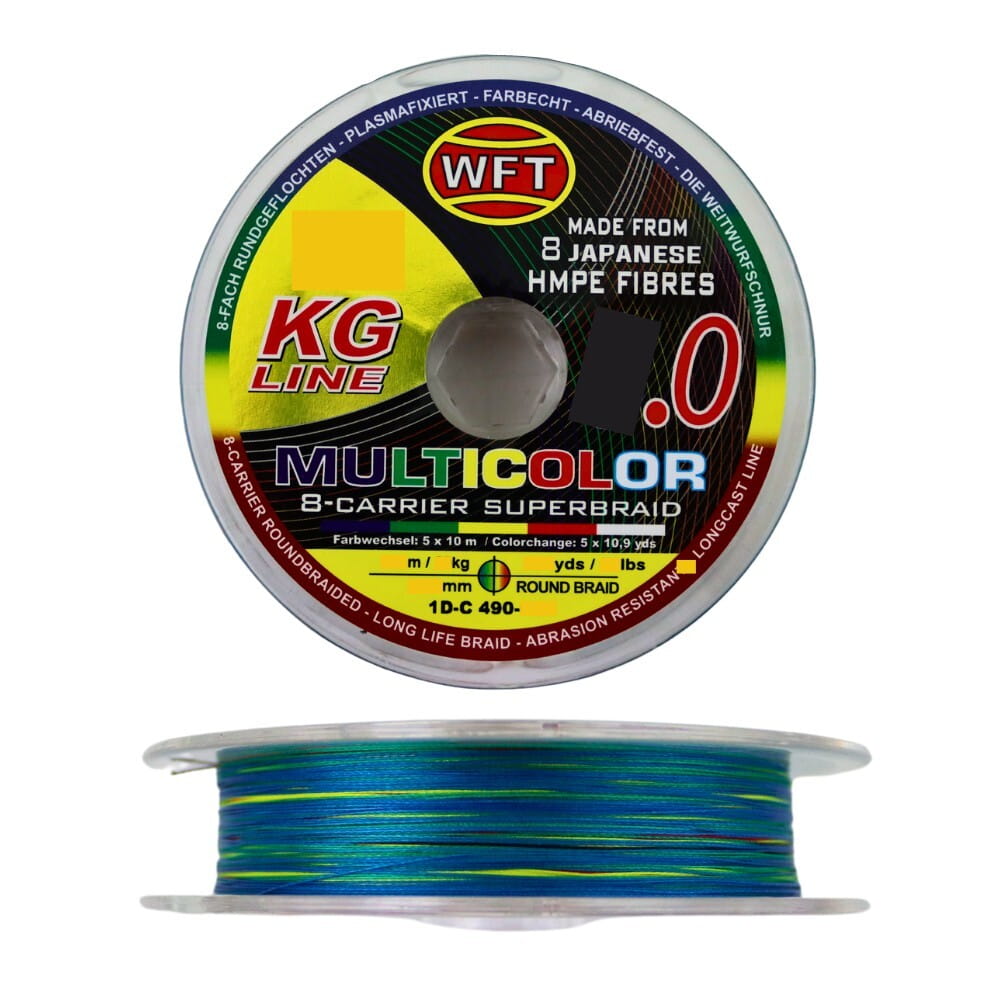 WFT KG 8.0 0,18mm 24kg 600m Multicolor