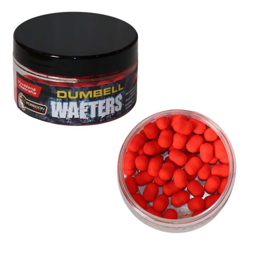 Poseidon Dumbell Wafters Fluo Carp X 8 mm