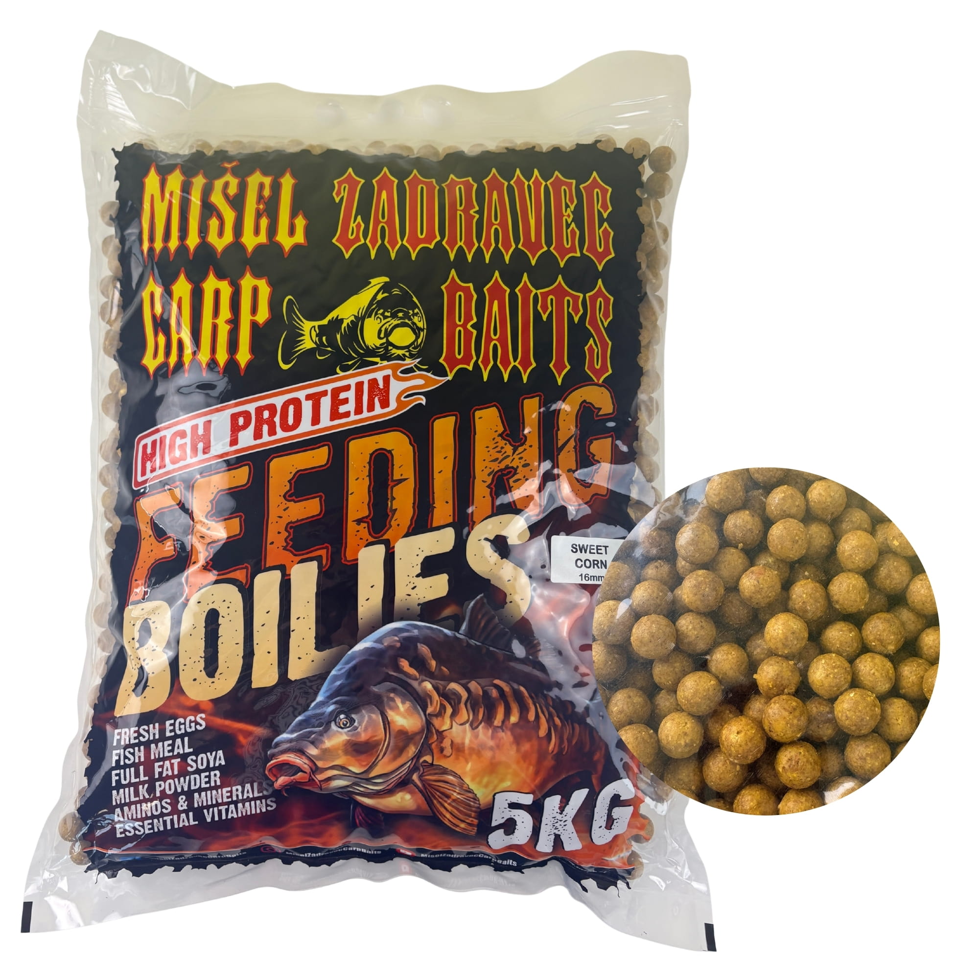 feed, fischköder, Boilies, hochprotein, 5kg