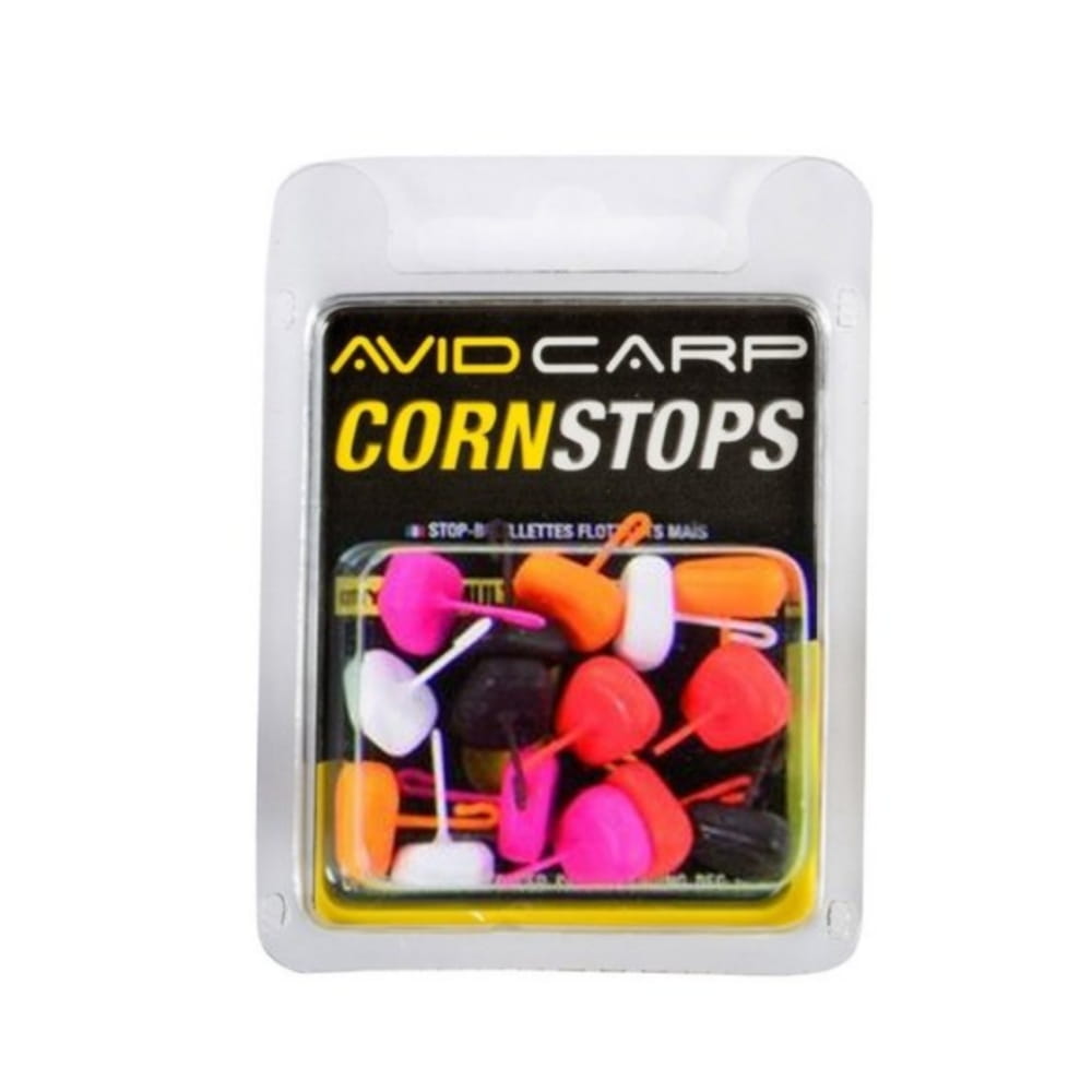 Avid Carp Corn Stops Floating dolgo večbarvno Avid Carp Corn Stops Floating dolgo večbarvno