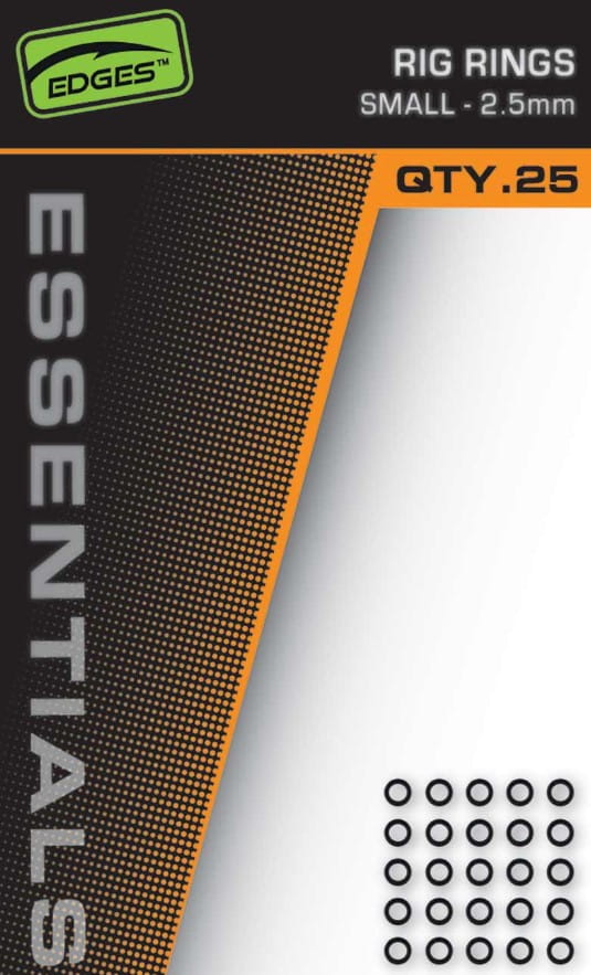 Fox Edges Rig Rings 2,5mm pequeños 25 unidades Computerausrüstung, Elektronik, Hardware, Bildschirm, Überwachen