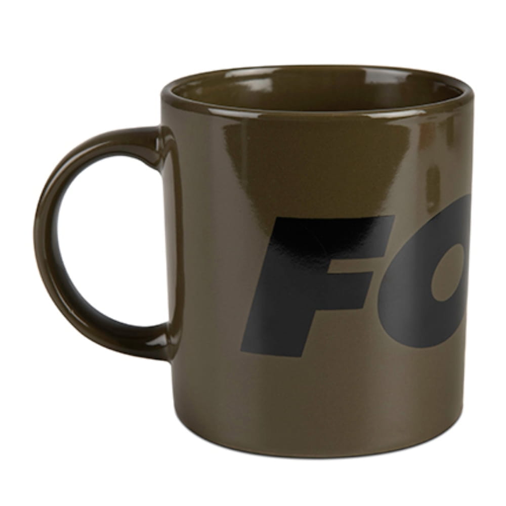 Fox-Collection-Mug-Tasse-Haferl-Grun-Schwarz-CCW023 Fox Collection Mug Green & Black