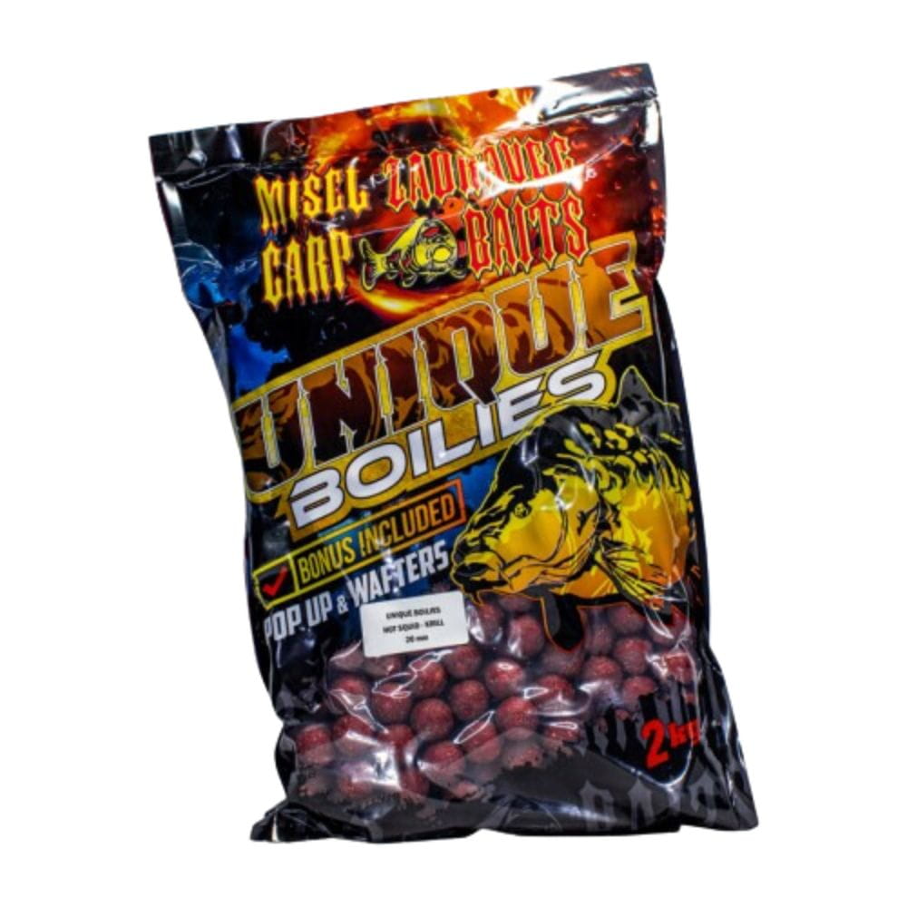 Zadravec Baits Egyedi Boilies Forró Krill Tintahal 24 mm 2 kg Essen, Süßigkeiten