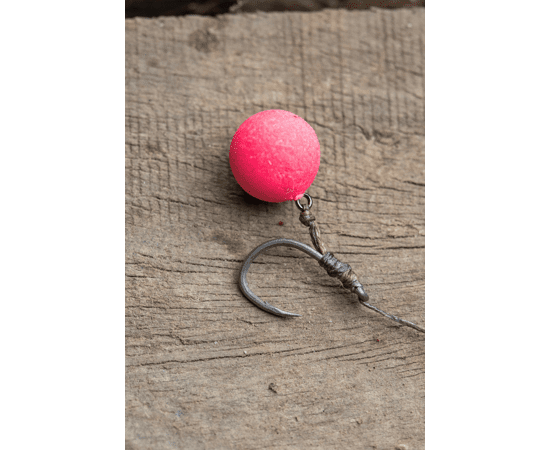 Korum Braid Method Hair Rigs 4" 15lbs Größe 10 8 Stück – Bild 4, pink ball, fishing jig, hook, softball, lure