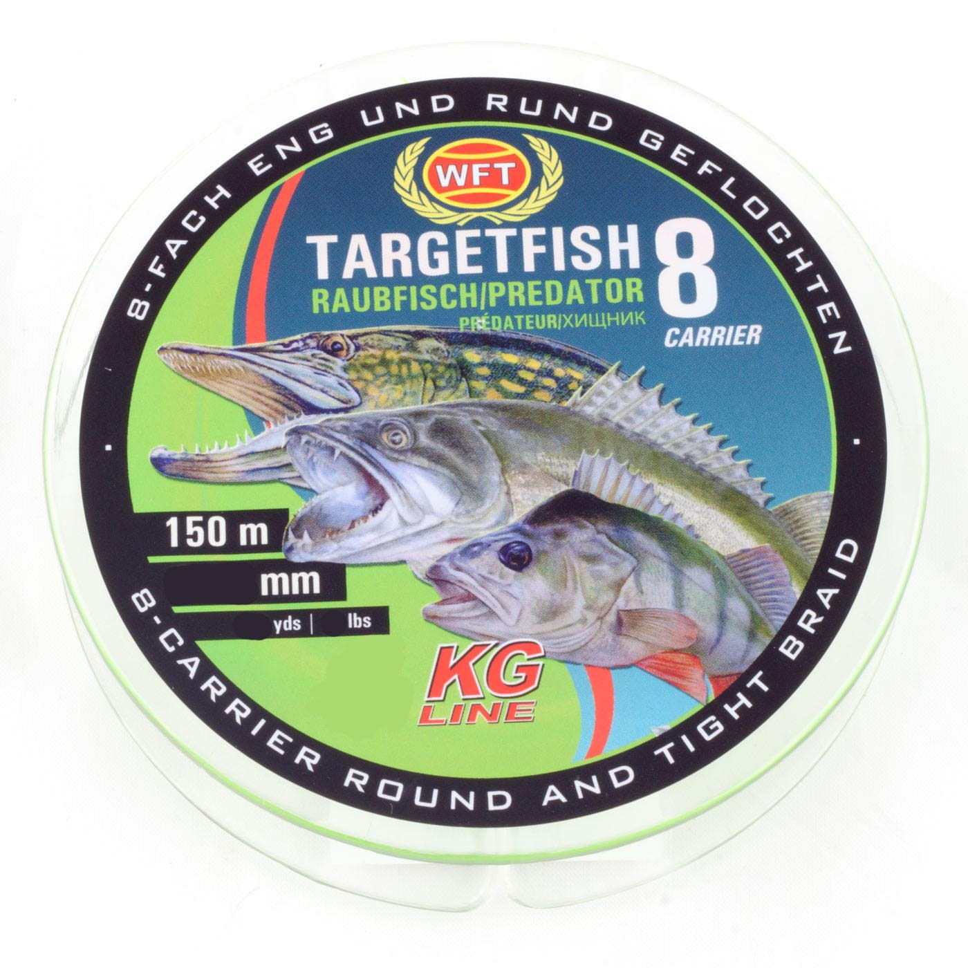 WFT Target Fish 8 Braided Line Raubfisch