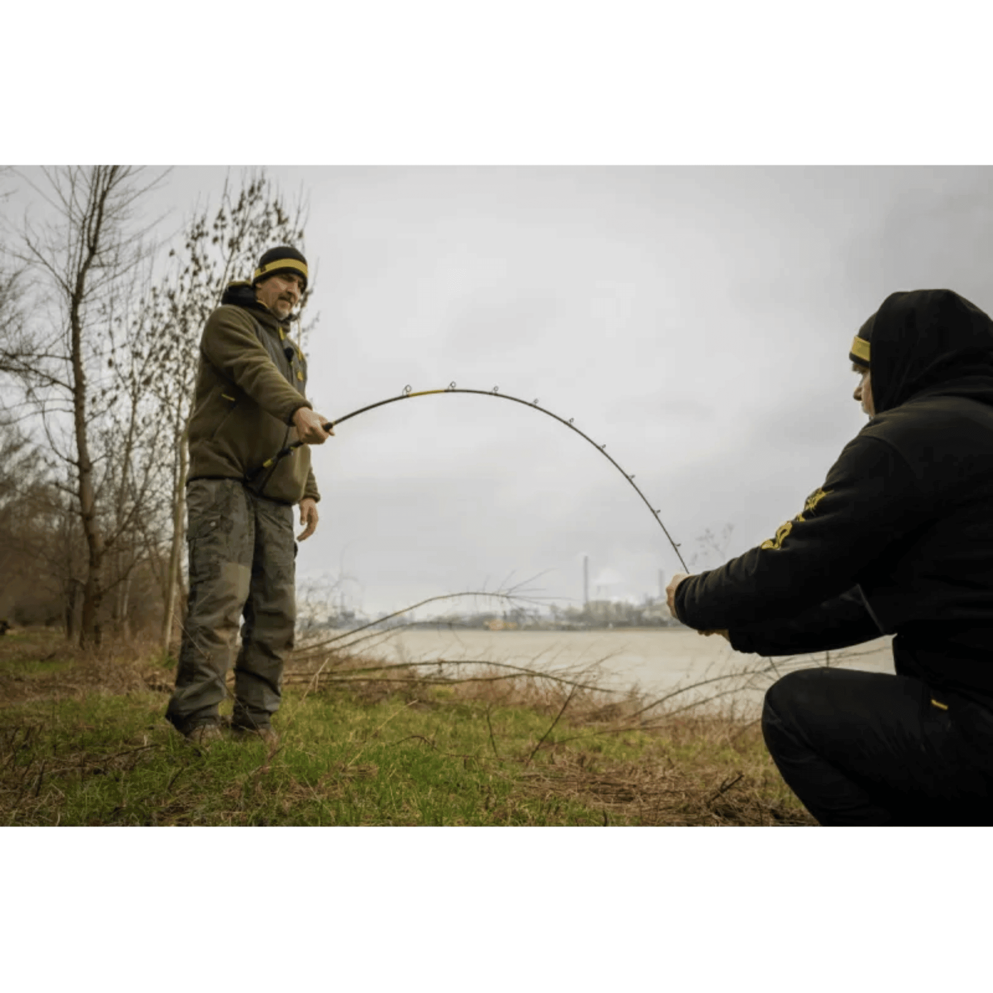 Angeln, Angelrute, Bootsangler, Kleidung, Ufer