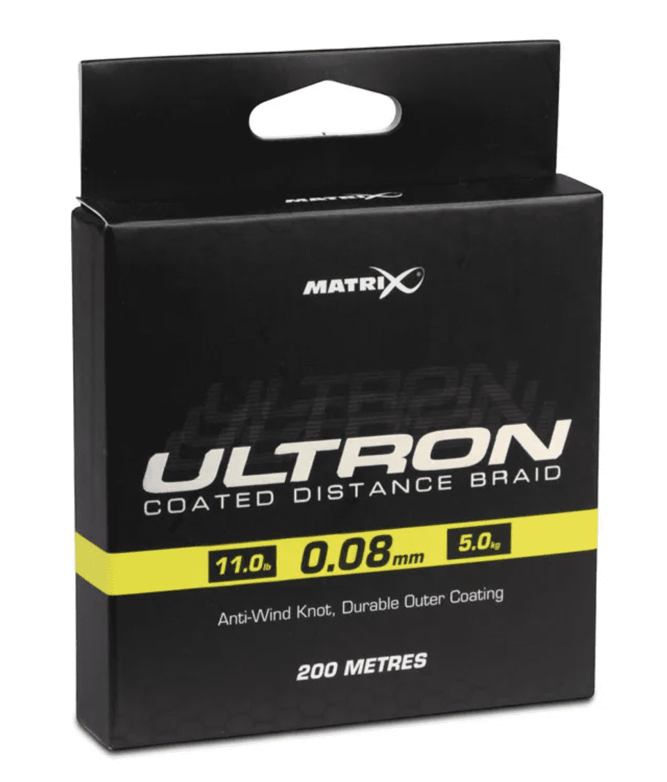Ultron, Coated distance braid, Anti-wind knot, Durable outer coating, 200 metres