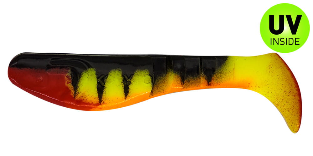 Relax Kopyto Classic 8 cm (3") Fluogelb / Zander / Orange / Red Tail 2 Stück Relax Kopyto Classic 8 cm (3") Fluogelb / Zander / Orange / Red Tail 2 Stück