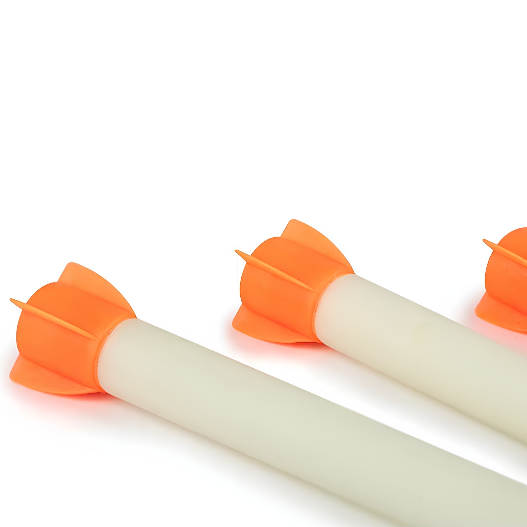 Dartpfeile, Kunststoffspitze, orange Spitzen, Papiertaschenwerkzeug, Leuchtorange Spitzen
