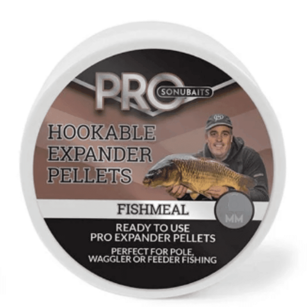 Fishmeal-Pro-expander Sonubaits Hookable Pro Expander Granulés Farine de Poisson 6 mm